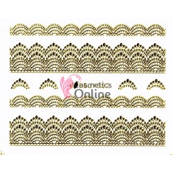 Stickere 3D pentru unghii cod Gold HBJY002